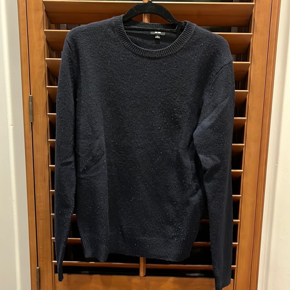 Wool sweater uniqlo mens